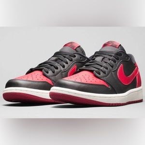 NIKE Jordan 1 Retro Low // Bred (2015) US size 9